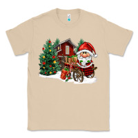 Mushroom christmas gnomes barnyard Classic Tee - FaDigitalArtStudio