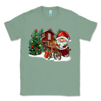Sage christmas gnomes barnyard Classic Tee - FaDigitalArtStudio