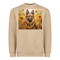 Mushroom german shepherd Heavyweight Sweatshirt - Unal Design