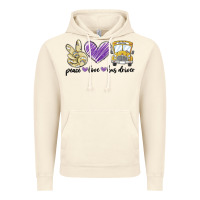 Vintage Artic peace love bus driver Vintage Hoodie - MaliasSmallBusiness