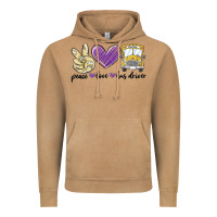 Vintage Camel peace love bus driver Vintage Hoodie - MaliasSmallBusiness