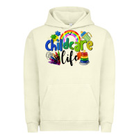 Pigment Pistachio Childcare Life Urban Hoodie - LillyAllenDesigns