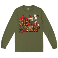 Army Green oh sip its a girls trip Long Sleeve Tee - AdoDesignShop