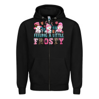 Black feelin' a little frosty Zipper Hoodie - AdoDesignShop