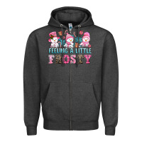 Charcoal Heather feelin' a little frosty Zipper Hoodie - AdoDesignShop
