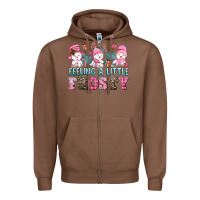 Chestnut feelin' a little frosty Zipper Hoodie - AdoDesignShop