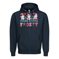 Navy feelin' a little frosty Zipper Hoodie - AdoDesignShop