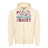 Sandshell feelin' a little frosty Zipper Hoodie - AdoDesignShop