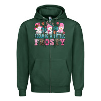 Sports Green feelin' a little frosty Zipper Hoodie - AdoDesignShop