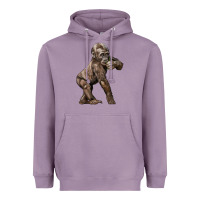 Lavender Baby Gorilla Heavyweight Hoodie - LillyAllenDesigns