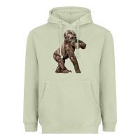 Matcha Baby Gorilla Heavyweight Hoodie - LillyAllenDesigns