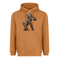 Meerkat Baby Gorilla Heavyweight Hoodie - LillyAllenDesigns