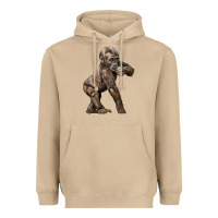 Mushroom Baby Gorilla Heavyweight Hoodie - LillyAllenDesigns