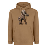 Toasted Coconut Baby Gorilla Heavyweight Hoodie - LillyAllenDesigns