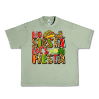 Oil Green no siesta let's fiesta Urban Heavy Tee - Zillion Design Studio