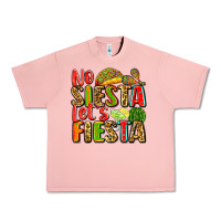 Salmon no siesta let's fiesta Urban Heavy Tee - Zillion Design Studio