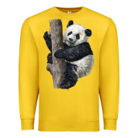 Lemon Giant Panda Premium Sweatshirt - LillyAllenDesigns