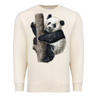 Sandshell Giant Panda Premium Sweatshirt - LillyAllenDesigns