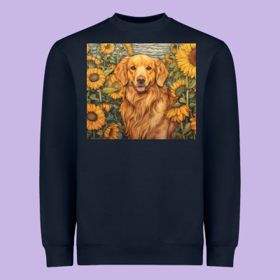 Heavyweight Sweatshirt golden retriever