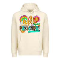 Sandshell hello preschool Premium Hoodie - NancyCooperArtShop
