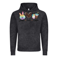 Vintage Arctic peace love coffee Vintage Hoodie - MaliasSmallBusiness