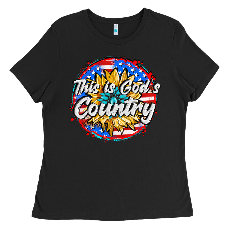 This Is God's Country Ladies Tee by AdoDesignShop | Teevron