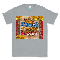 Heather Grey usa flag sweet and sassy Classic Tee - HRA Design Shop