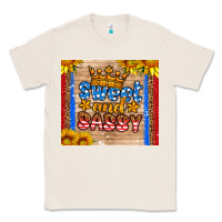 Natural usa flag sweet and sassy Classic Tee - HRA Design Shop