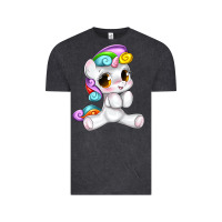 Vintage Black pride cute unicorn Vintage Tee - texasbilliewilder