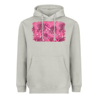 Moon Dust Distressed breast cancer background Heavyweight Hoodie - Jasminsmagicworld