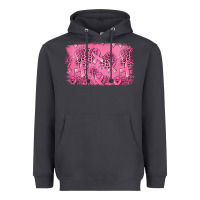 Smoke Distressed breast cancer background Heavyweight Hoodie - Jasminsmagicworld