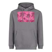 Storm Distressed breast cancer background Heavyweight Hoodie - Jasminsmagicworld