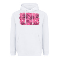 White Distressed breast cancer background Heavyweight Hoodie - Jasminsmagicworld