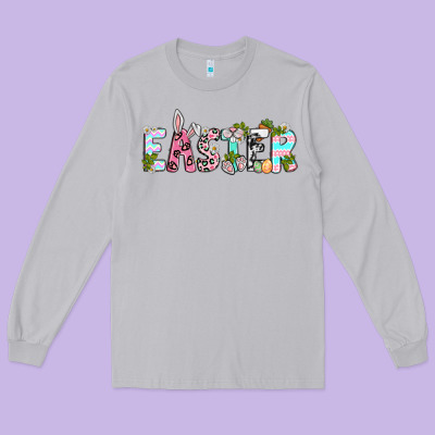 Easter Day Long Sleeve Tee Designed By Neo Western