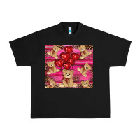 Black valentine's day tedybear tumbler Urban Heavy Tee - RanaPortraitStore