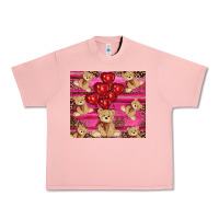 Salmon valentine's day tedybear tumbler Urban Heavy Tee - RanaPortraitStore
