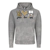 Cloud Rock peace love eyes Vintage Hoodie - MaliasSmallBusiness