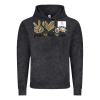 Peace Love Eyes Vintage Hoodie | Teevron