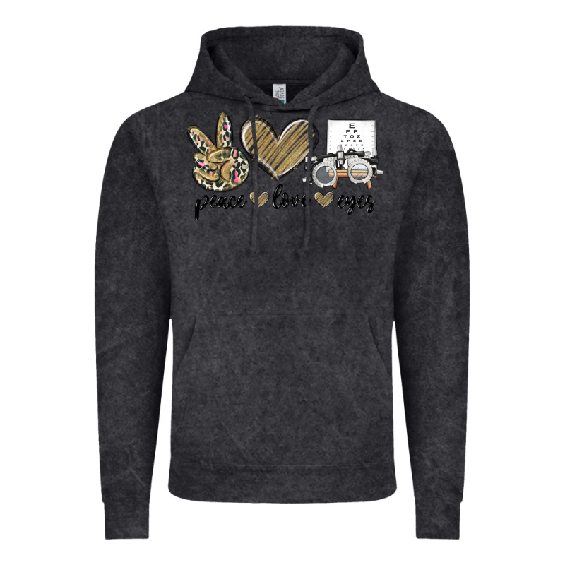 Peace Love Eyes Vintage Hoodie by MaliasSmallBusiness | Teevron