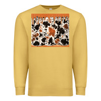 Antique Gold cowhide dripping glitter tumbler Premium Sweatshirt - Jasminsmagicworld
