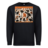 Black cowhide dripping glitter tumbler Premium Sweatshirt - Jasminsmagicworld