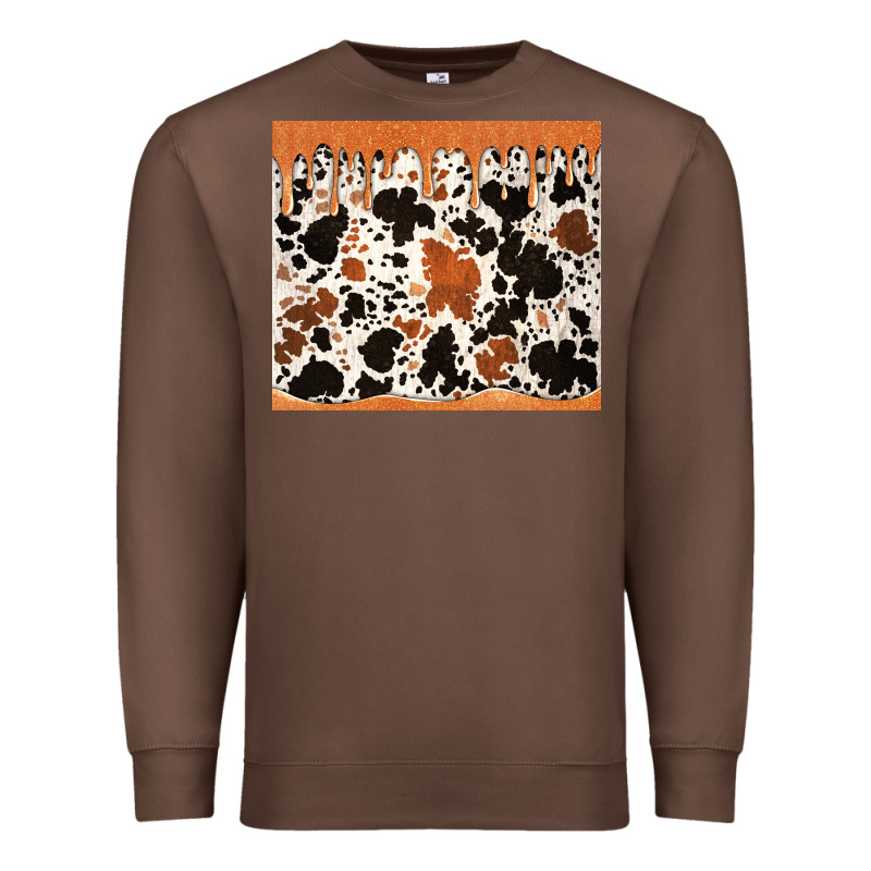 Cowhide Dripping Glitter Tumbler Premium Sweatshirt by Jasminsmagicworld | Teevron