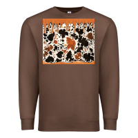Chestnut cowhide dripping glitter tumbler Premium Sweatshirt - Jasminsmagicworld