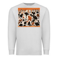 Dove Grey cowhide dripping glitter tumbler Premium Sweatshirt - Jasminsmagicworld