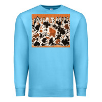 Ocean Blue cowhide dripping glitter tumbler Premium Sweatshirt - Jasminsmagicworld