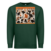 Sports Green cowhide dripping glitter tumbler Premium Sweatshirt - Jasminsmagicworld