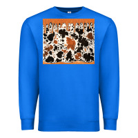 True Royal cowhide dripping glitter tumbler Premium Sweatshirt - Jasminsmagicworld