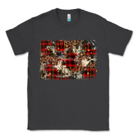 Smoke christmas leopard cowhide background Classic Tee - BarkalooDesign