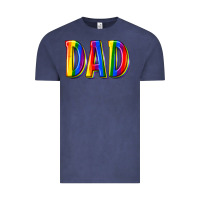 Vintage Denim pride dad Vintage Tee - texasbilliewilder