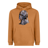 Meerkat Baby Gorilla Head Heavyweight Hoodie - LillyAllenDesigns